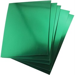 Metallic Foil Board Gloss  630mmx510mm green